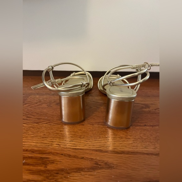 Gold Marc fisher strappy heels - Picture 5 of 6